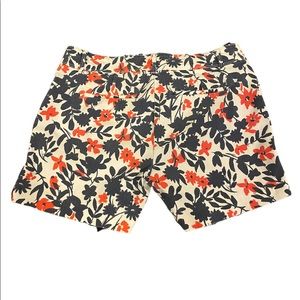 The limited blue and red Floral Pattern Shorts